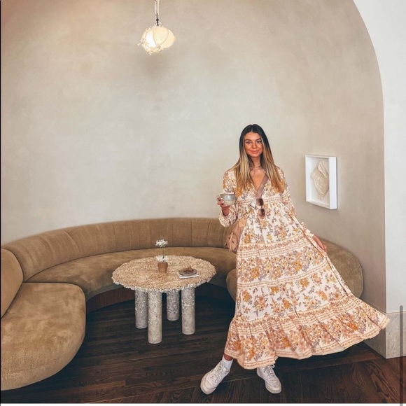 Spell Meadowland Gown in Cream - Picture 8 of 16